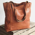 Miles Women's Tote – A Spacious Genuine-Leather Bag with Smart Compartments & Long Straps