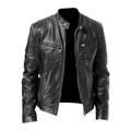 Benjamin Men's Leather Jacket – Sleek & Long-Lasting Bomber with a Modern, Cozy Style
