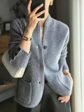 Fiona Women's Cardigan – Plush Cashmere Button-Front Sweater with a Timeless Sophisticated Cut