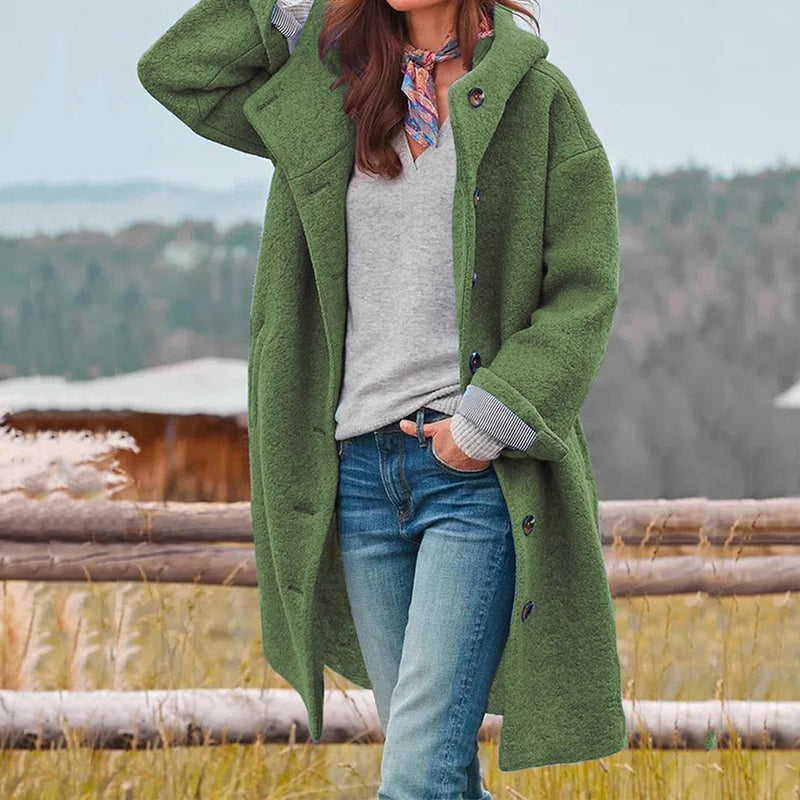 Dale Winter Coat for Women – Cozy Jacket with a Stylish Hood & Flattering Silhouette