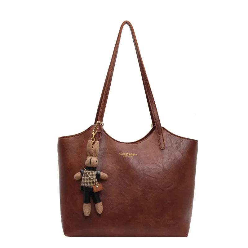 Valeria Women's Tote Bag – Spacious Vegan Leather Bag with Vintage Charm