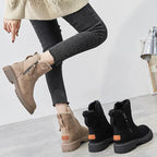 George Women's Winter Boots – Cozy Soft-Suede Boots with Cozy Lining & Non-Slip Sole