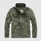 Emmanuel Men’s Casual Jacket – Lightweight Long Sleeve Coat with Functional Pockets