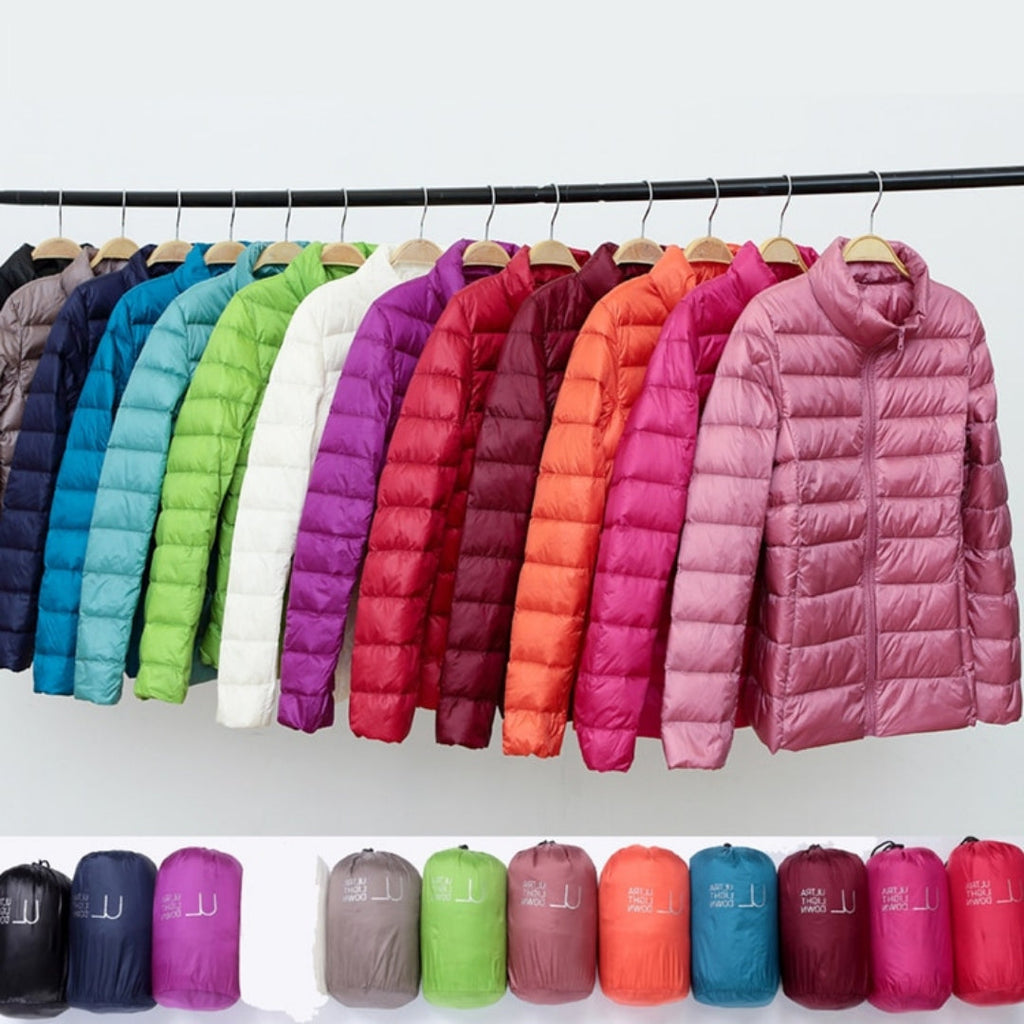 Olivia Women's Lightweight Waterproof Jacket – Packable Mid-Season Coat with Functional Pockets