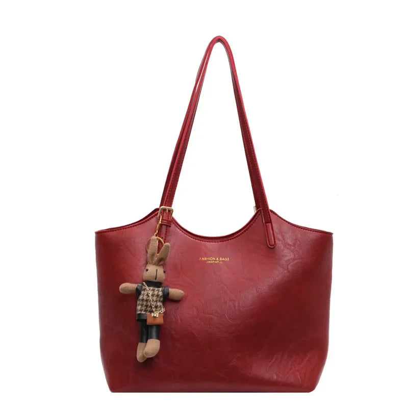 Valeria Women's Tote Bag – Spacious Vegan Leather Bag with Vintage Charm