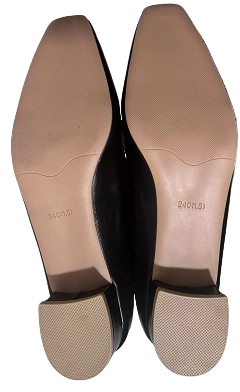 Tessa Women's Mary Jane Loafers – Leather Shoes with a Chunky Heel for All-Day Comfort