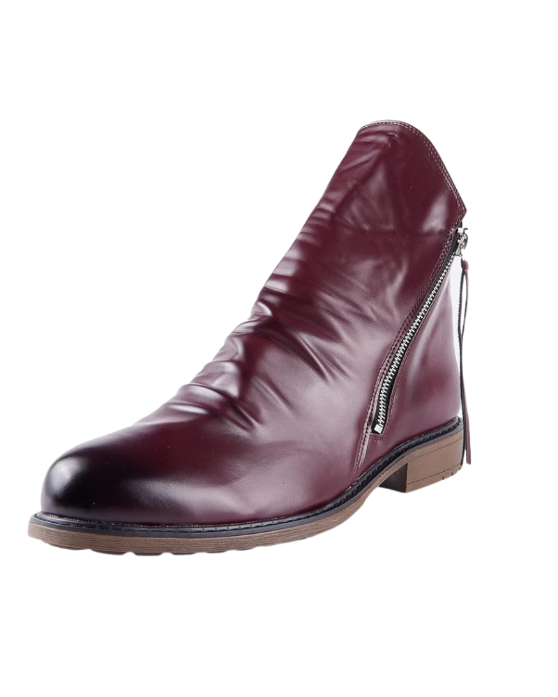 Daniel Men’s Ankle Boots – Modern Zip Boots with Comfortable Smart Casual Design