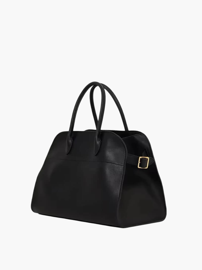 Greer Women's Luxury Leather Tote Bag – Spacious Top Handle Handbag for Work, Travel & Everyday Use