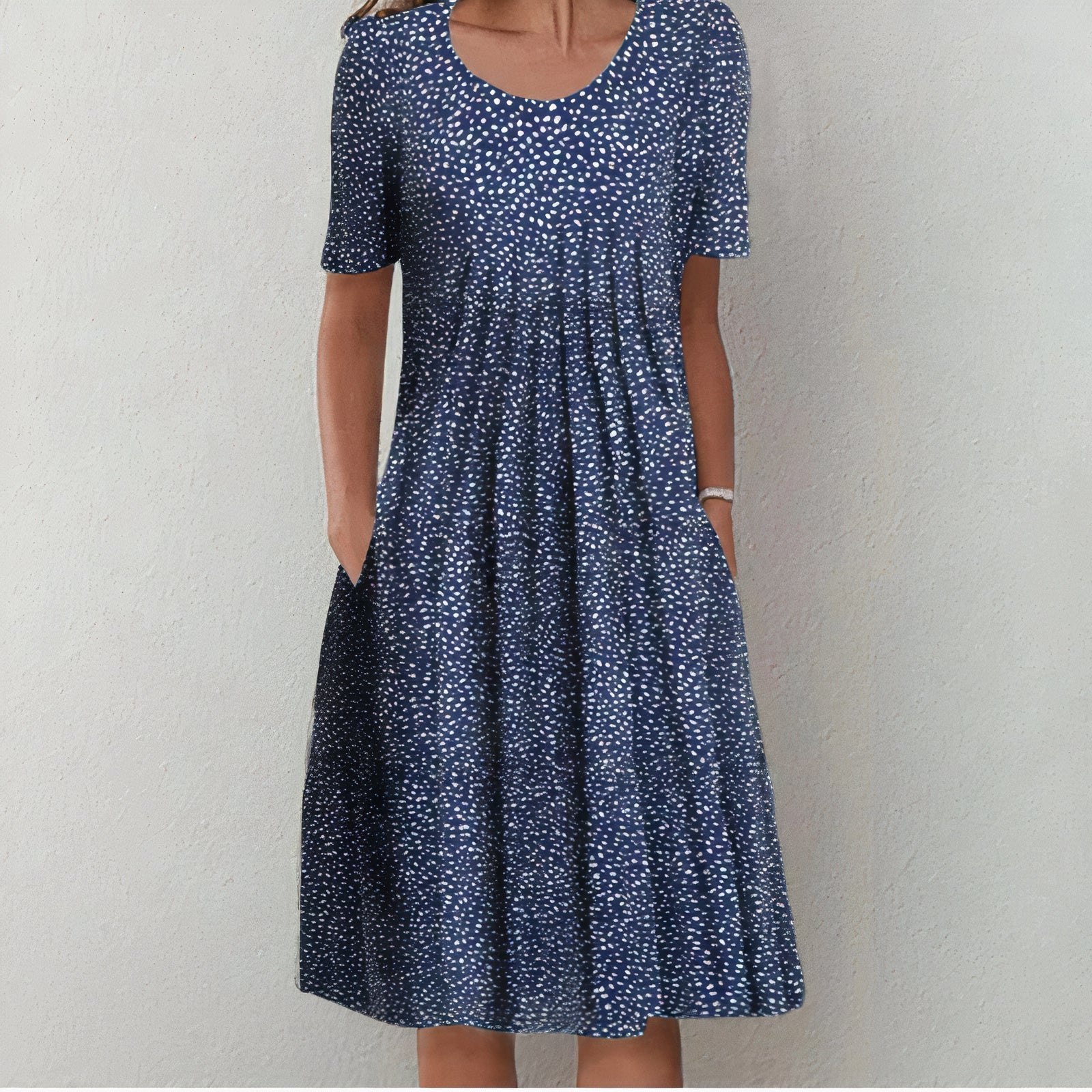 Florence Women's Cotton Summer Dress – Breathable Elegant Dress with Timeless Style