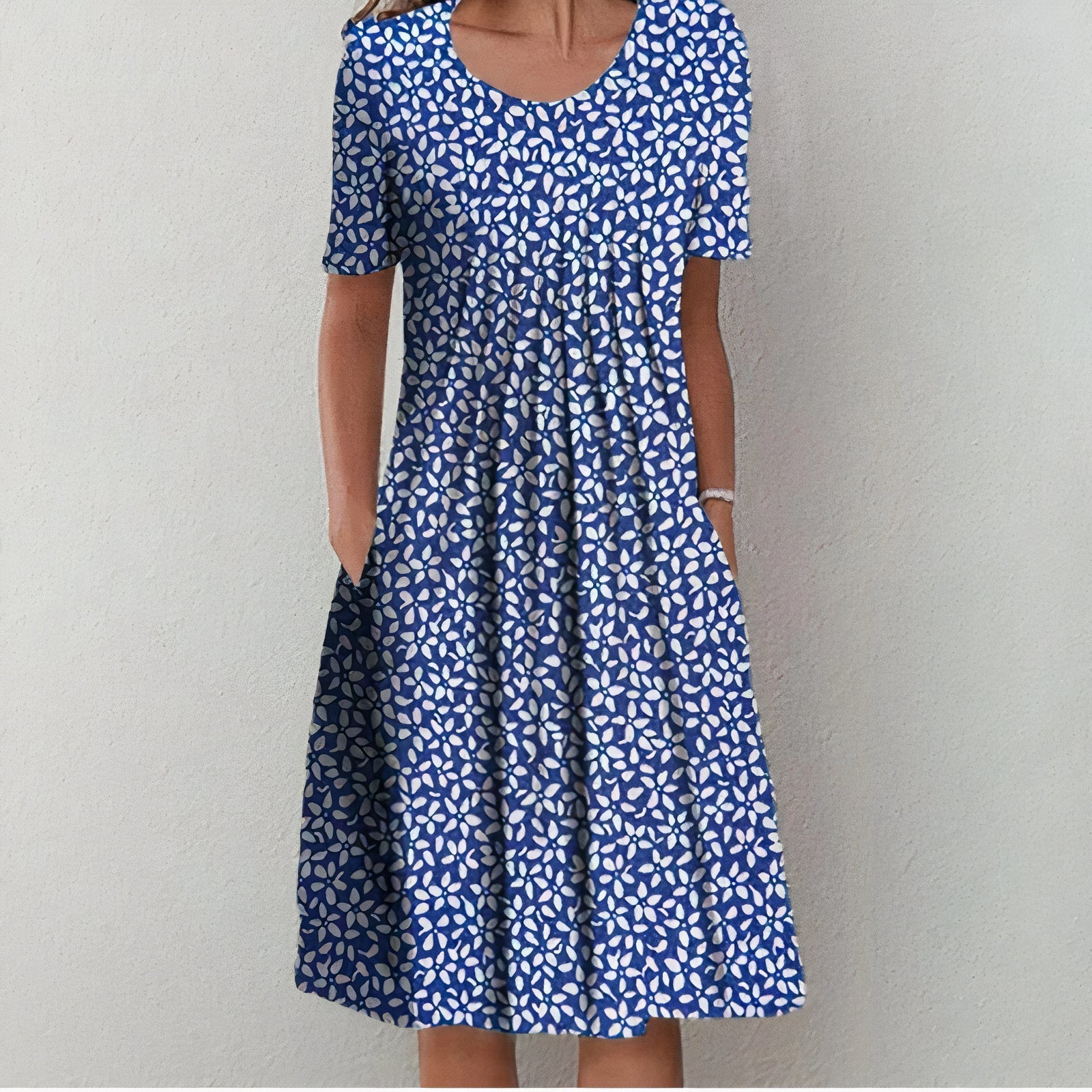 Florence Women's Cotton Summer Dress – Breathable Elegant Dress with Timeless Style