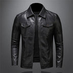 Chloe Men's Premium Leather Jacket – Timeless Style, Built to Last & Refined