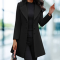 Natalie Wool-Blend Coat for Women – Fitted Winter Jacket with Classic, Sophisticated Design