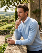 Fenris Men's Premium Cashmere Sweater – Soft Knit Pullover with Classic Regular Fit & Timeless Style