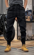Niels Men's Stretch Cargo Pants – Comfortable Spandex Utility Pants for Daily Wear