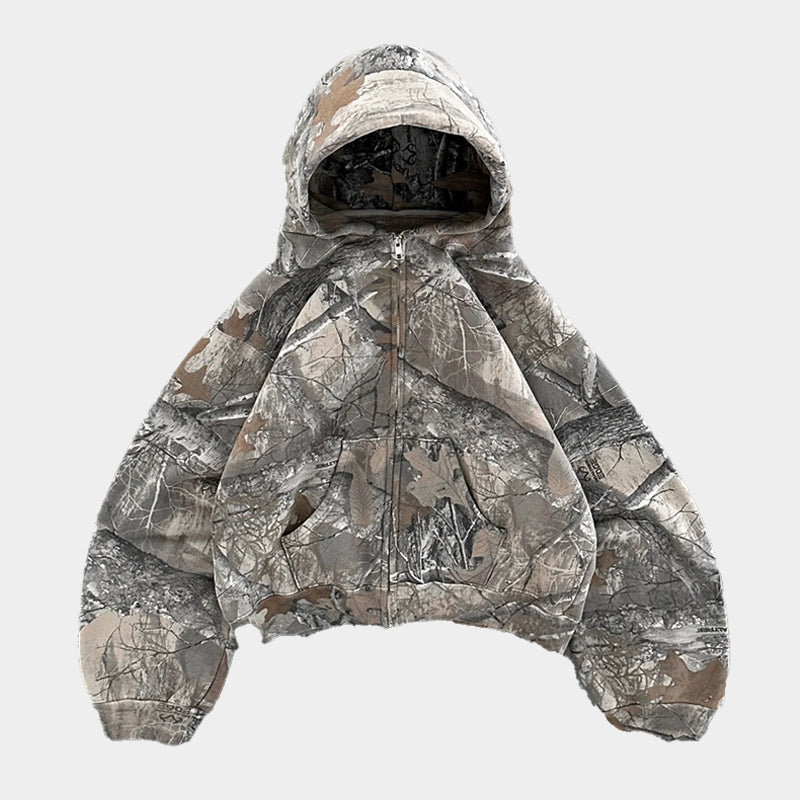 Zoe Men's Hoodie – Modern Camo Sweatshirt, Cozy & Versatile