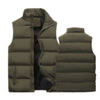 Luke Men's Vest – Sophisticated Quilted Bodywarmer with Insulating Lining & Zippered Pockets