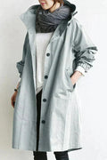 Simone Women's Waterproof Rain Coat – Breathable Hooded Urban Jacket