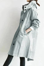 Ryan Women's Raincoat – Urban Waterproof with Oversized Breathable Hood