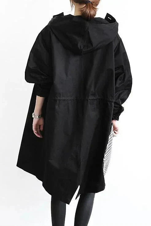 Ryan Women's Raincoat – Urban Waterproof with Oversized Breathable Hood