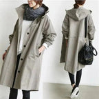 Ryan Women's Raincoat – Urban Waterproof with Oversized Breathable Hood