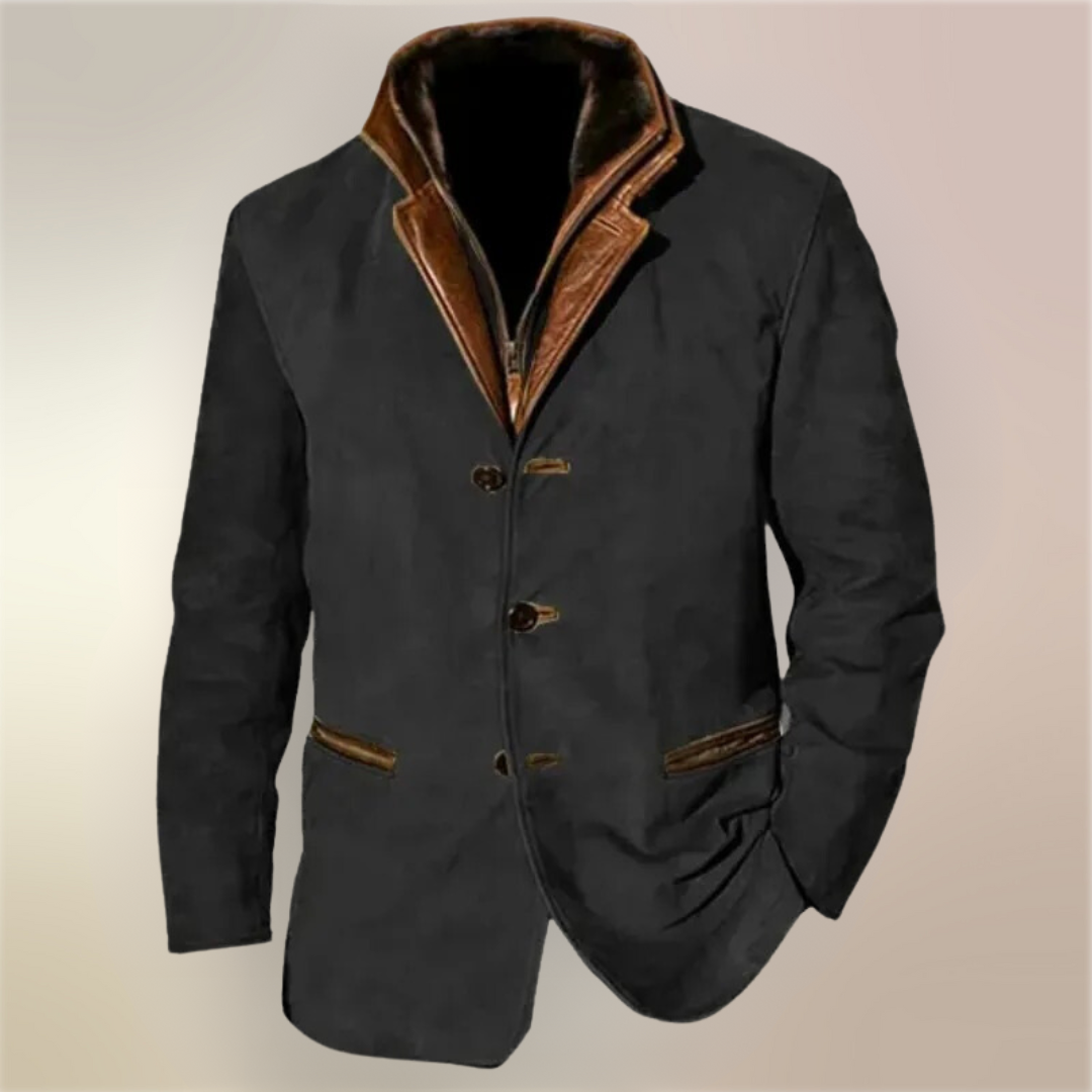 Mason Men's Vintage Jacket – Classic Retro Coat with Premium Comfort & Timeless Style