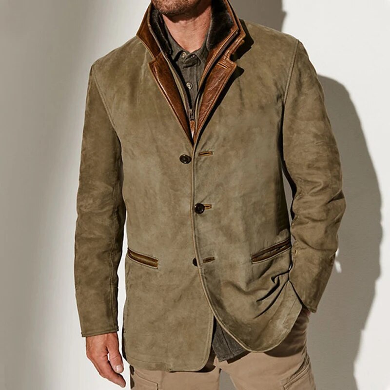Mason Men's Vintage Jacket – Classic Retro Coat with Premium Comfort & Timeless Style