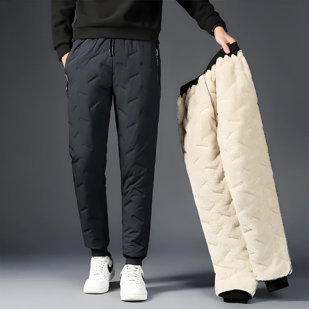 Jasmine Women's Thermal Pants – Waterproof Winter Joggers with Plush Fleece Lining & Handy Pockets
