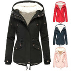 Pilar Women's Winter Jacket – Warm Waterproof Hooded Coat with Soft Lining