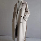 Emily Women's Long Wool Coat – Stylish & Cozy Timeless Winter Coat