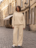 Kyle Women's 2-Piece Lounge Set – Hoodie, Wide-Leg Pants & Pockets