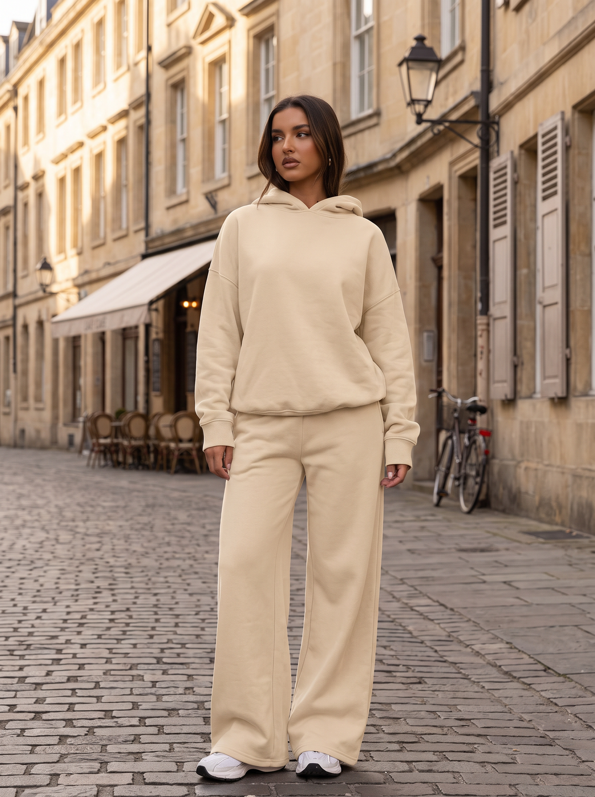 Kyle Women's 2-Piece Lounge Set – Hoodie, Wide-Leg Pants & Pockets