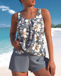 Bronwyn Women's Tankini – Cozy 2-Piece Swimsuit with Padded Cups & Flattering Fit