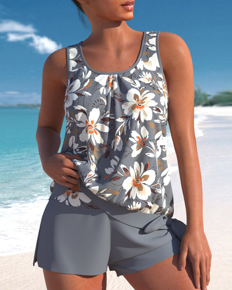 Bronwyn Women's Tankini – Cozy 2-Piece Swimsuit with Padded Cups & Flattering Fit