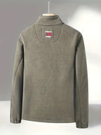 Felix Men's Outdoor Fleece Jacket – Gentle, Lightweight Warmth with a Protective Collar