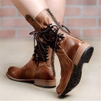 Alessia Women’s Leather Ankle Boots – Elegant Comfortable Premium Everyday Booties