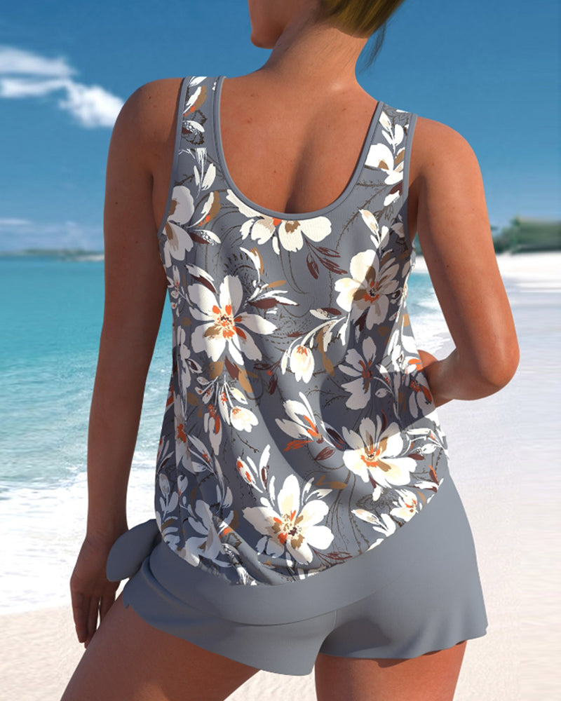 Bronwyn Women's Tankini – Cozy 2-Piece Swimsuit with Padded Cups & Flattering Fit