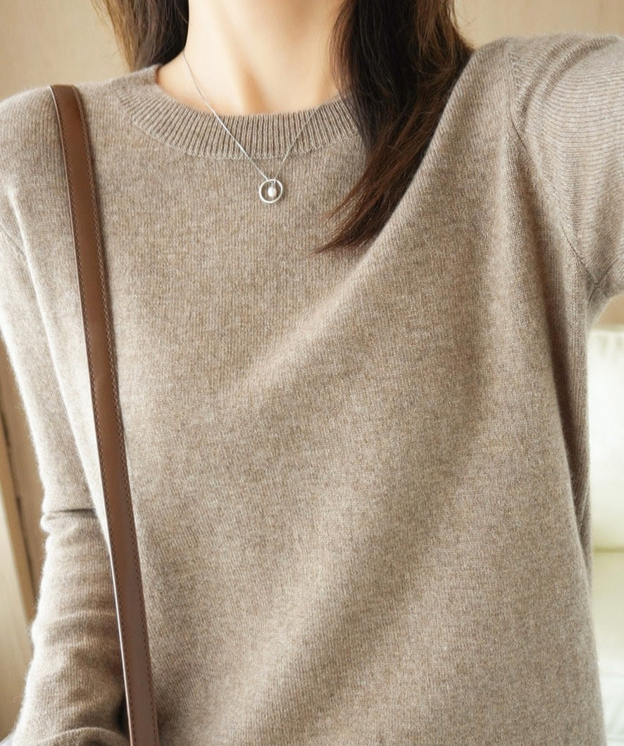 Litzy Women’s Knit Jumper – Soft Elegant Pullover with Modern Slim Fit Design