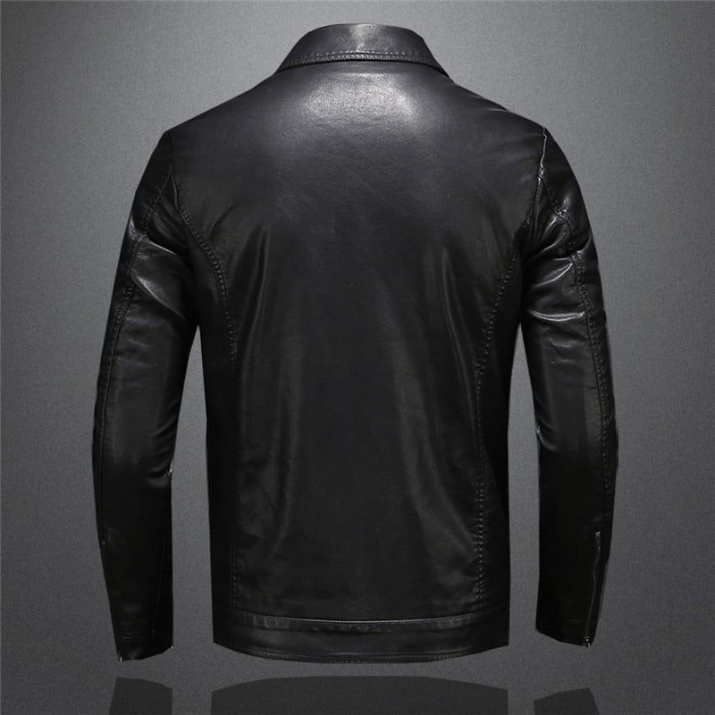 Chloe Men's Premium Leather Jacket – Timeless Style, Built to Last & Refined