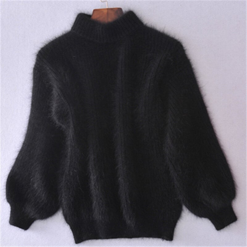 Madeline Women's Relaxed Knit Wool Sweater – Soft Loose-Fit Pullover with Timeless Style
