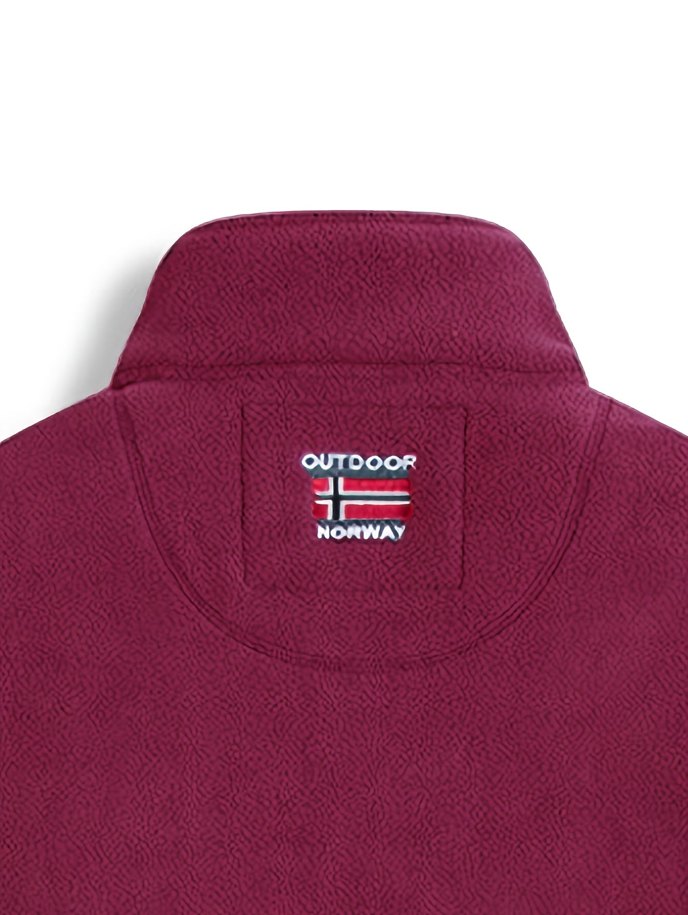 Ronan Men's Outdoor Fleece Jacket – Lightweight Thermal Zip-Up with High Collar
