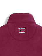 Felix Men's Outdoor Fleece Jacket – Gentle, Lightweight Warmth with a Protective Collar