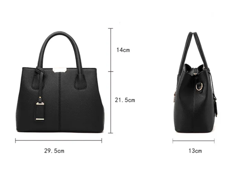 Freya Women's Crossbody Tote Bag – Spacious Elegant Handbag with Adjustable Strap