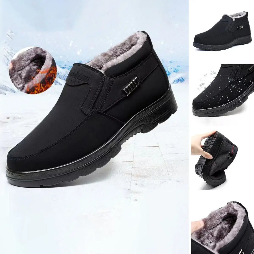 Molly Men's Winter Shoes – Cozy Slip-On Thermal Shoes with Plush Lining