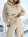 David Women's 2-Piece Set – Relaxed-Fit Loungewear with Matching Top & Trousers