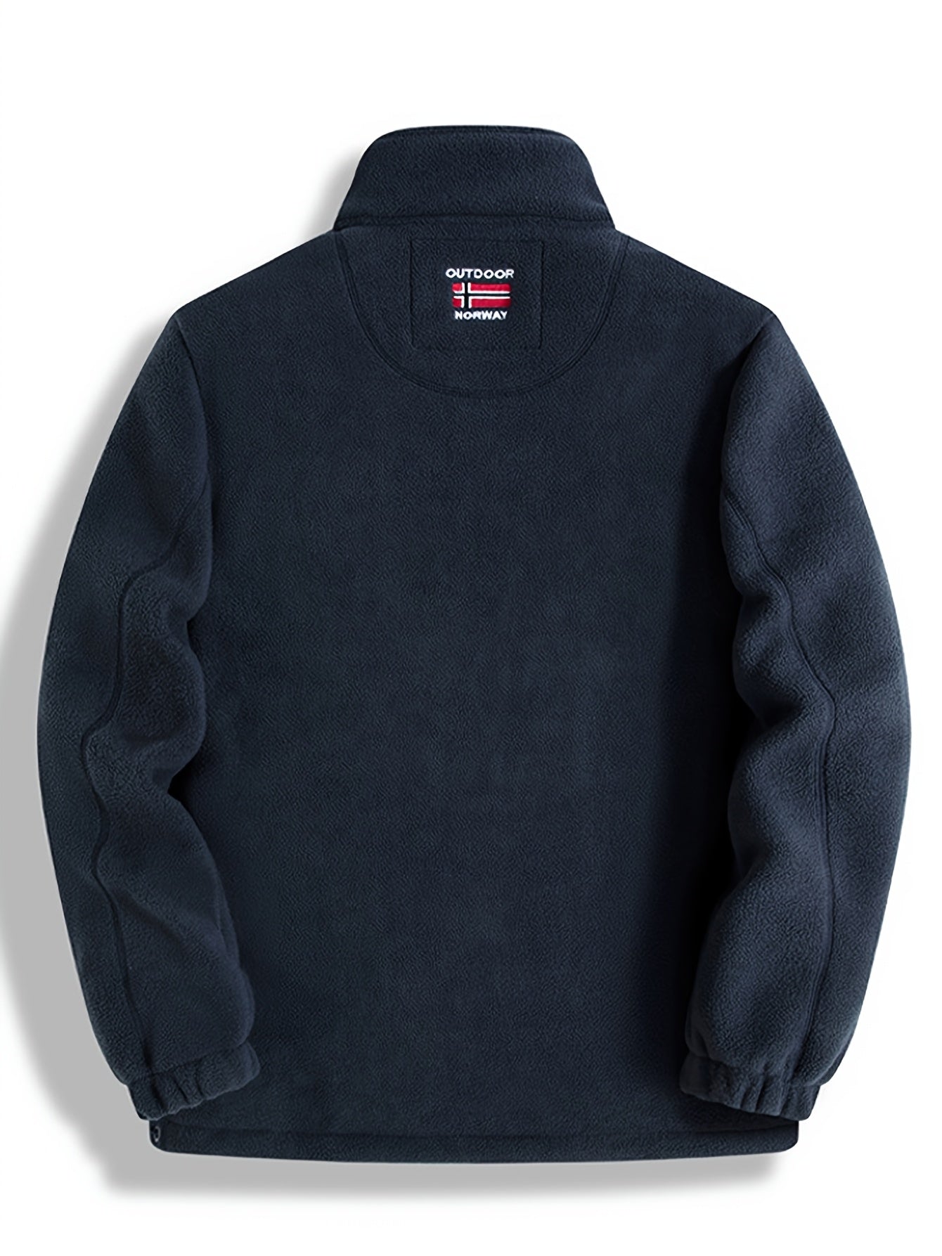 Ronan Men's Outdoor Fleece Jacket – Lightweight Thermal Zip-Up with High Collar