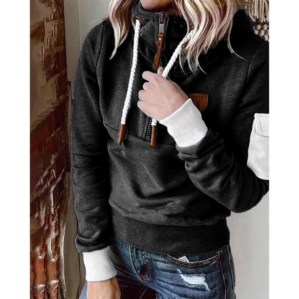 Aarohi Women’s Knit Hoodie – Soft Oversized Hooded Jumper with Relaxed Fit
