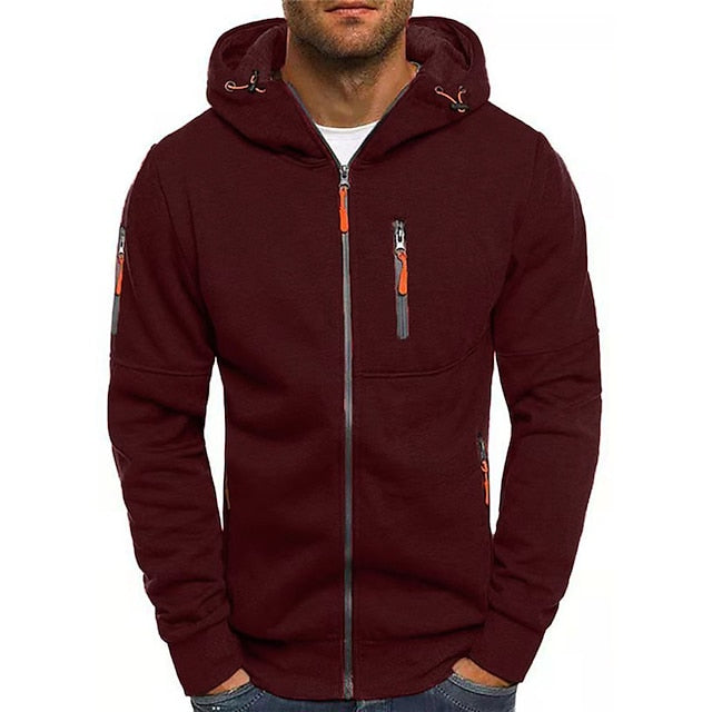 Nathan Men's Cotton Hoodie – Soft Casual Pullover with Modern Everyday Style