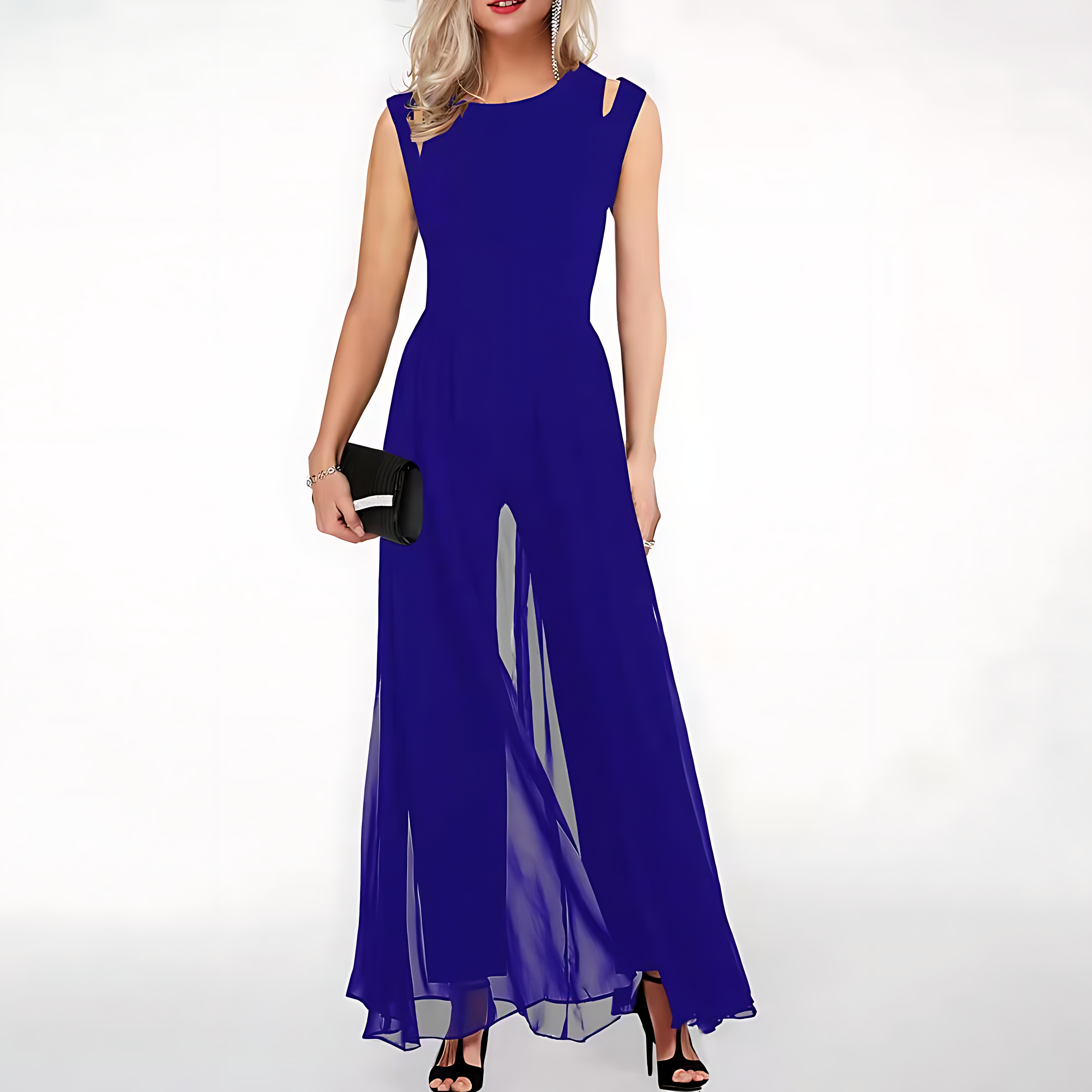 Arlette Women's Cotton Jumpsuit – Soft Breathable One-Piece with Elegant Tailored Fit