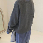 Megan Women's Cashmere Sweater – Plush, Cozy, Breathable Knit for Fall