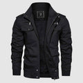 Dean Bomber Jacket for Men – Cozy Pilot-Style Jacket with Fleece Lining & Mandarin Collar